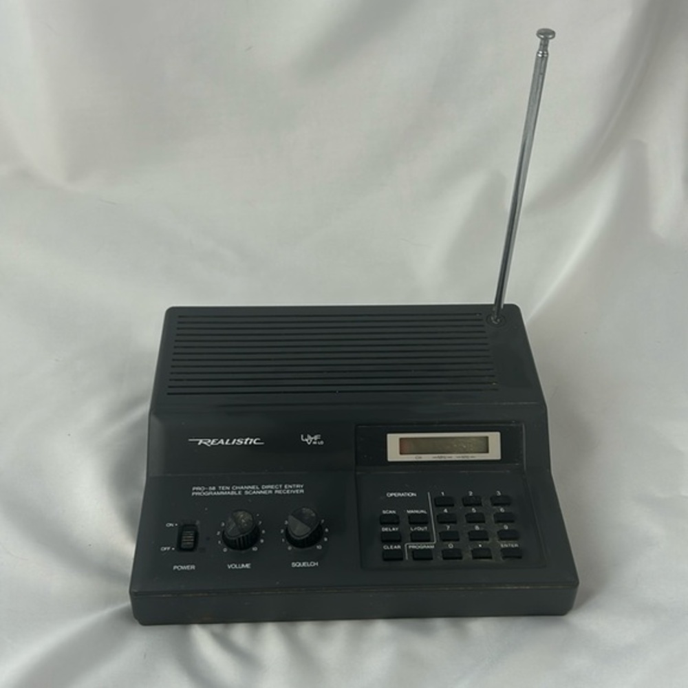 Scanner Realistic Vintage Antique 1980’s works